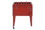 DKD Home Decor Futbolín Metal PP Rojo