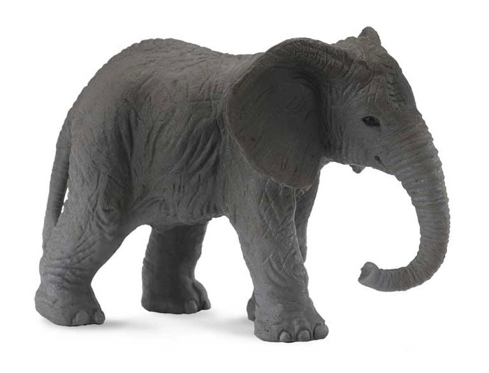 Collecta Animales del Mundo 88026 - Figurina Elefante Africano Cría Escala S, Replica Realista Pintada a Mano, Juguete Educativo Collecta Animales del Mundo 88026 - Figurina Elefante Africano Cría Escala S, Replica Realista Pintada a Mano, Juguete Educativo