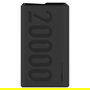 Realpower Powerbank RealPower PB-20000PD+ 20000 mAh Negro Carga Rápida Power Delivery USB Tipo-C 2 Puertos USB-A