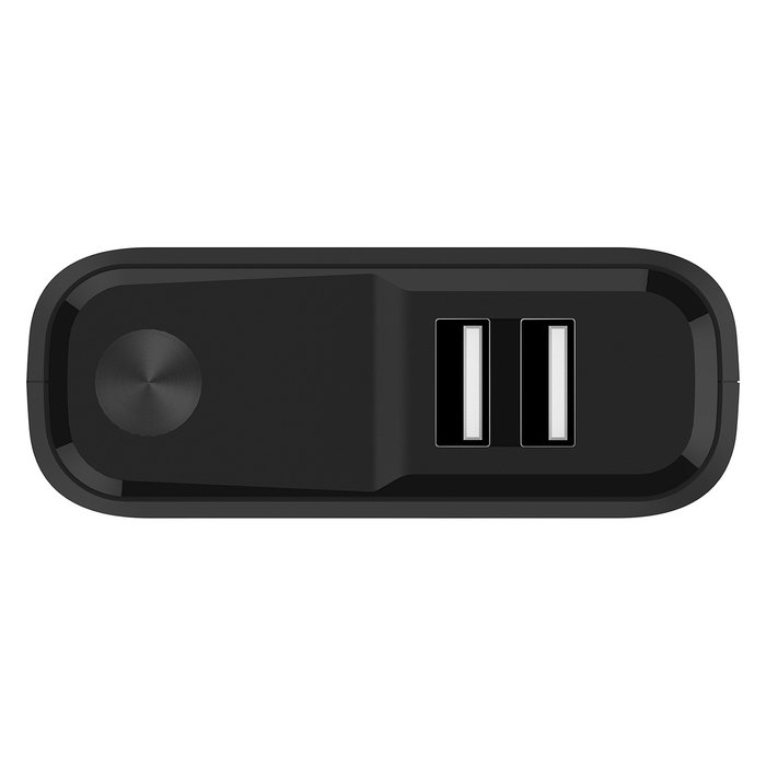 Realpower Powerbank RealPower PB-20000PD+ 20000 mAh Negro Carga Rápida Power Delivery USB Tipo-C 2 Puertos USB-A