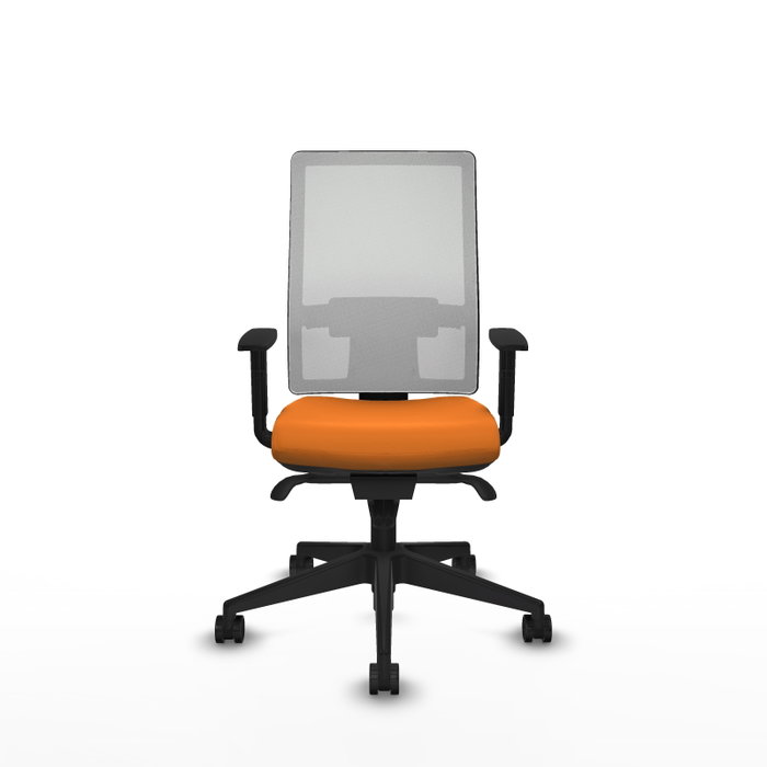 PIQUERAS Y CRESPO Silla de oficina Horna Naranja y Blanco PIQUERAS Y CRESPO Silla de oficina Horna Naranja y Blanco