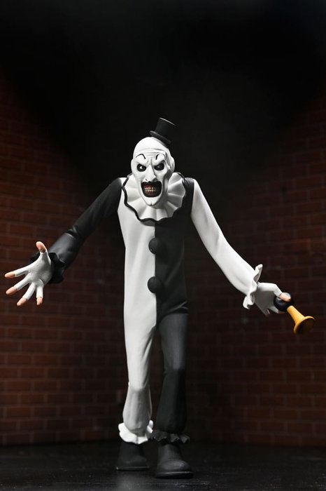 NECA Terrifier Toony Terrors Figura Art the Clown 15 cm