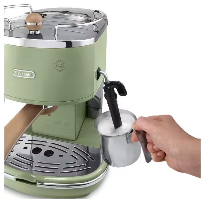 DeLonghi Icona Vintage ECOV 311.GR Cafetera Espresso Verde DeLonghi Icona Vintage ECOV 311.GR Cafetera Espresso Verde