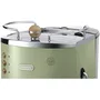 Delonghi ECOV 310.GR Cafetera Espresso Classic Icona Vintage - Verde Oliva / Chocolate