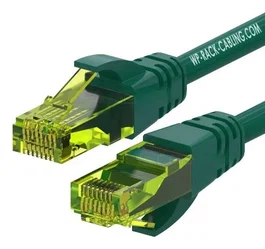 Wp european cabling solution Cable de red Cat. 6A U-UTP Verde 0,5 m
