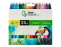Liderpapel Rotulador Jumbo Colores Surtidos Caja de 24 Unidades