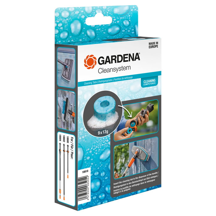 Gardena Champú en Discos para Sistema Cleansystem, Pack 9 Unidades Gardena Champú en Discos para Sistema Cleansystem, Pack 9 Unidades