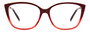 Pierre Cardin P.C.-8497-L39 Gafas de vista para mujer, Rojo