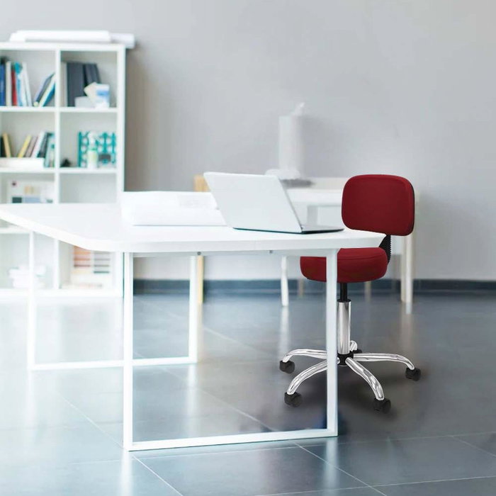 PIQUERAS Y CRESPO Silla de oficina Llanos Blanca con acabado similpiel PIQUERAS Y CRESPO Silla de oficina Llanos Blanca con acabado similpiel