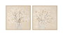 DKD Home Decor Cuadro Lienzo PS 50x3,2x50 Jarrón Surtido de 2