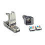 Conector RJ-45 Cat.6a STP Plata 26.99.0373