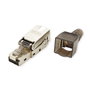 Conector RJ-45 Cat.6a STP Plata 26.99.0373