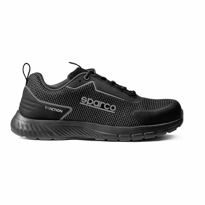 Sparco Traction Fuji Zapato deportivo de seguridad, Negro, Talla 42