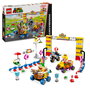 LEGO Super Mario 72036 Mario Kart: Bebé Peach y Grand Prix - Set de Construcción de Circuito con Floruquad, Autonave y Figuras
