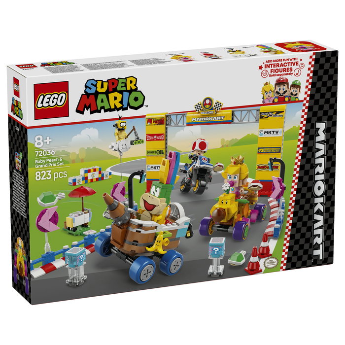 LEGO Super Mario Mario Kart: Bebé Peach y Grand Prix (72036) LEGO Super Mario Mario Kart: Bebé Peach y Grand Prix (72036)