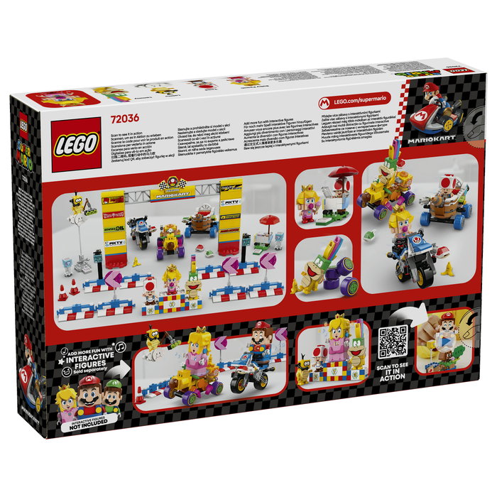 LEGO Super Mario Mario Kart: Bebé Peach y Grand Prix (72036) LEGO Super Mario Mario Kart: Bebé Peach y Grand Prix (72036)