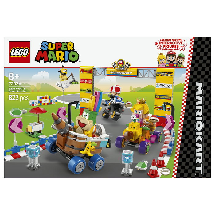 LEGO Super Mario Mario Kart: Bebé Peach y Grand Prix (72036) LEGO Super Mario Mario Kart: Bebé Peach y Grand Prix (72036)