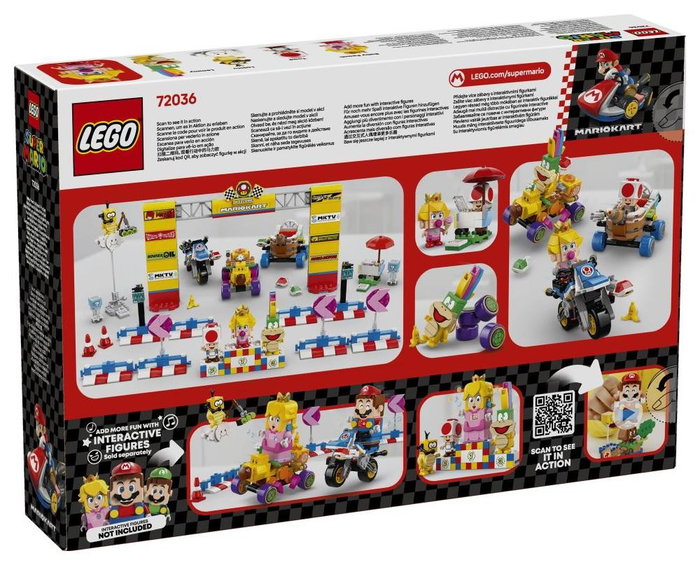 LEGO Super Mario Mario Kart: Bebé Peach y Grand Prix (72036) LEGO Super Mario Mario Kart: Bebé Peach y Grand Prix (72036)