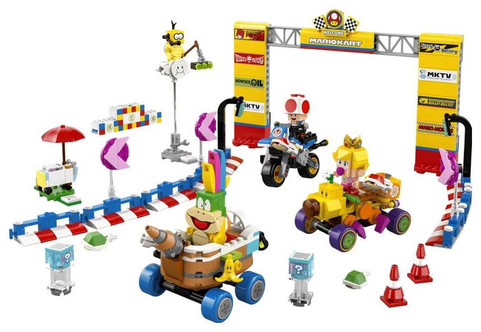 LEGO Super Mario Mario Kart: Bebé Peach y Grand Prix (72036) LEGO Super Mario Mario Kart: Bebé Peach y Grand Prix (72036)