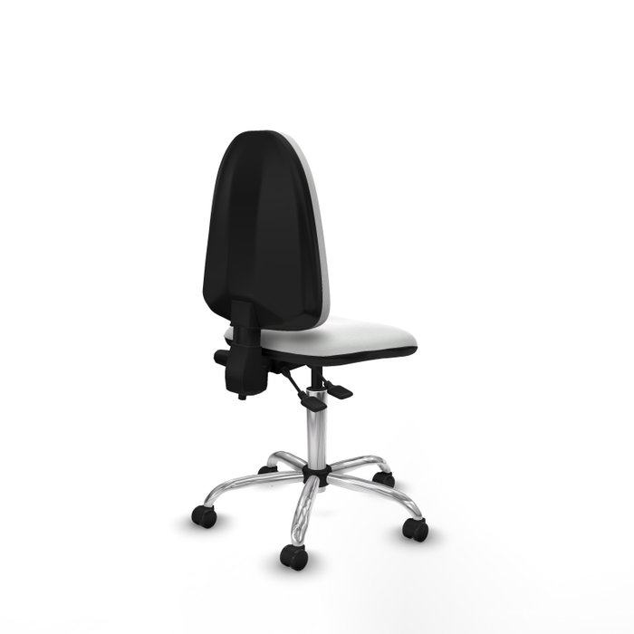PIQUERAS Y CRESPO Silla de oficina Aýna Blanca sin brazos