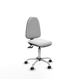 PIQUERAS Y CRESPO Silla de oficina Aýna Blanca sin brazos