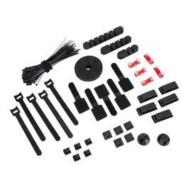 SHARKOON OfficePal Cable Organizer 136 piezas Negro