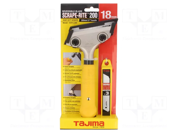 TAJIMA Rasquete 18mm x 200mm TAJIMA Rasquete 18mm x 200mm