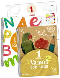 ANAYA, Vamos con todo 1. Primer trimestre. + Punto de lectura 1 + Material manipulativo - ANAYA