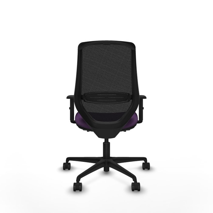 PIQUERAS Y CRESPO Silla de oficina Mardos con mecanismo Sincro/Traslack Morado y Negro