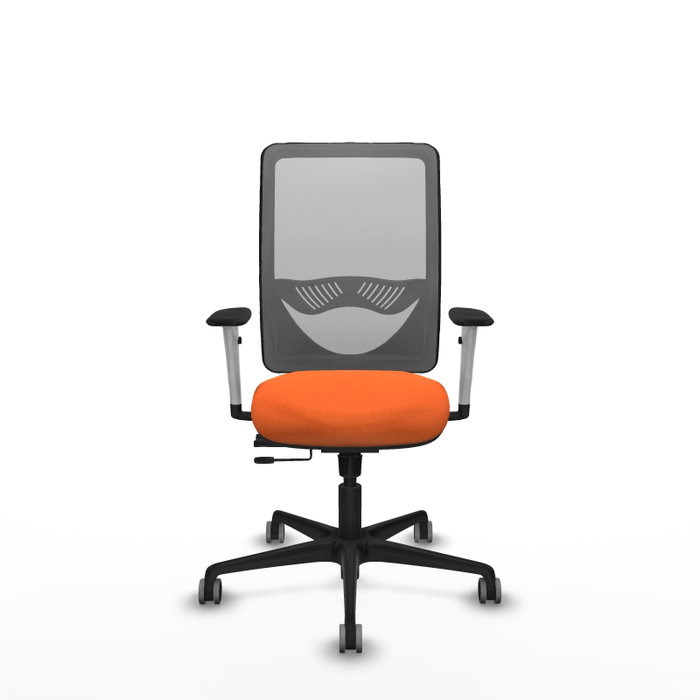 PIQUERAS Y CRESPO Silla de oficina Zulema Naranja y Gris PIQUERAS Y CRESPO Silla de oficina Zulema Naranja y Gris