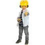 Klein Conjunto de Accesorios para el Lugar de Trabajo Infantil 4 Piezas Casco Gafas Orejeras Guantes