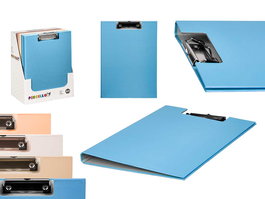 Pincello Carpeta A4 Tapa Sujetahojas Color Neutro Plástico Plástico 32x23x2.5 cm Surtido (Set de 36)