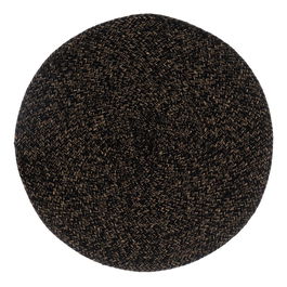 Salvamantel Trenzado Marrón-Negro 38 X 38 cm