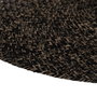 Ixia Salvamantel Trenzado Marrón-negro 38 x 38 cm (Pack de 4)