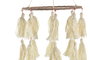 DKD Home Decor Decoración Colgante Poliéster 16x16x60 Surtido de 2 unidades