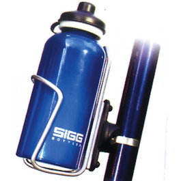 Klickfix Adaptador de Bidón Bottlefix con Anillo de Acero Inoxidable (15-45 mm)