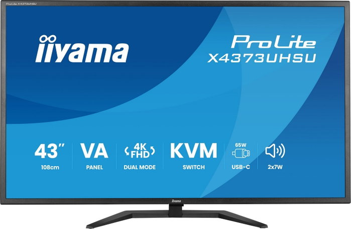 iiyama ProLite X4373UHSU-B2 43 pulg. 4K Ultra HD VA Negro