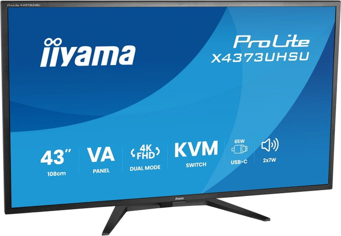 iiyama ProLite X4373UHSU-B2 43 pulg. 4K Ultra HD VA Negro