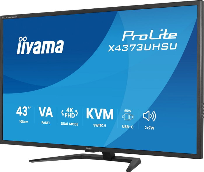 iiyama ProLite X4373UHSU-B2 43 pulg. 4K Ultra HD VA Negro