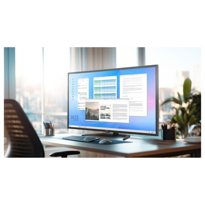 Iiyama ProLite X4373UHSU-B2 Monitor 43" (108 cm) 4K Ultra HD 3840x2160 VA, 60Hz, HDR10, USB-C 95W, Altavoces 14W, Negro