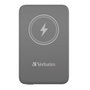 Verbatim MAGNETIC WS Power Bank 10000 mAh Carga Magnética Gris Batería Externa
