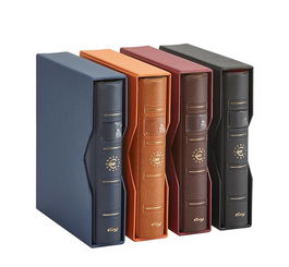 Album De Monedas Pardo 4 Anillas Euro Con Cajetin Negro