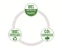 Leitz Sobre de Polipropileno Recycle Amarillo A4 con Broche