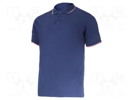 LAHTI PRO Polo de algodón azul marino talla M