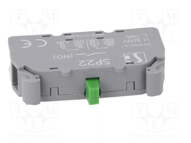 SPAMEL Bloques de contactos SP22 de 22mm para placa frontal SPAMEL Bloques de contactos SP22 de 22mm para placa frontal