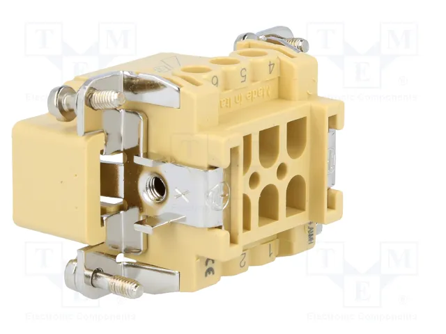 ILME Conector HDC macho JEI 6 pines