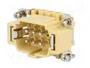 ILME Conector HDC macho JEI 6 pines