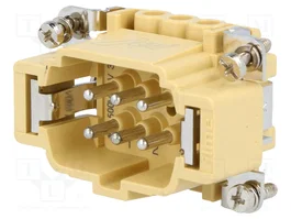 ILME Conector HDC macho JEI 6 pines