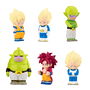 BANDAI SOFBITS Dragon Ball 2 Figura Mini Aleatoria 1 Unidad - Colección de Personajes Super Saiyan (Goku, Vegeta)