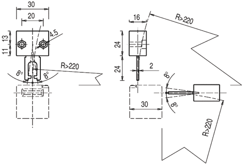 PIZZATO ELETTRICA Llave elástica FR